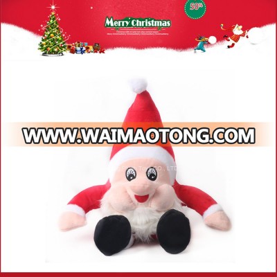 2016 new Santa Clause stuffed toys, Christmas hats plush gifts for promotion